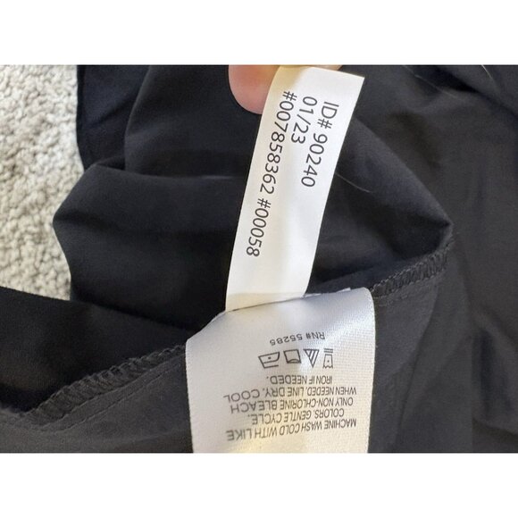 NWT Express Maxi Dress Women’s Tiered V-neck Smocked Waist black Witchy S Gypsy - Picture 12 of 12